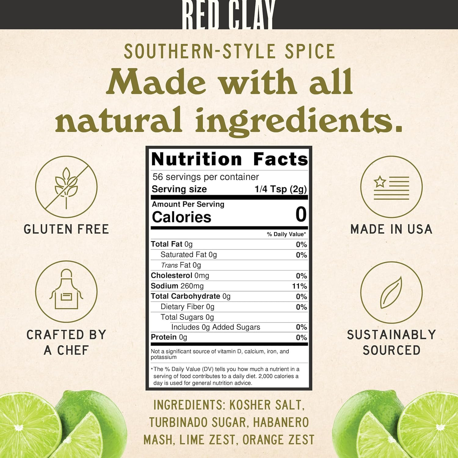 Red Clay Hot Sauce - Wholesale Salt - Spicy Margarita & Seasoning Salt - Condiments, Made in USA1