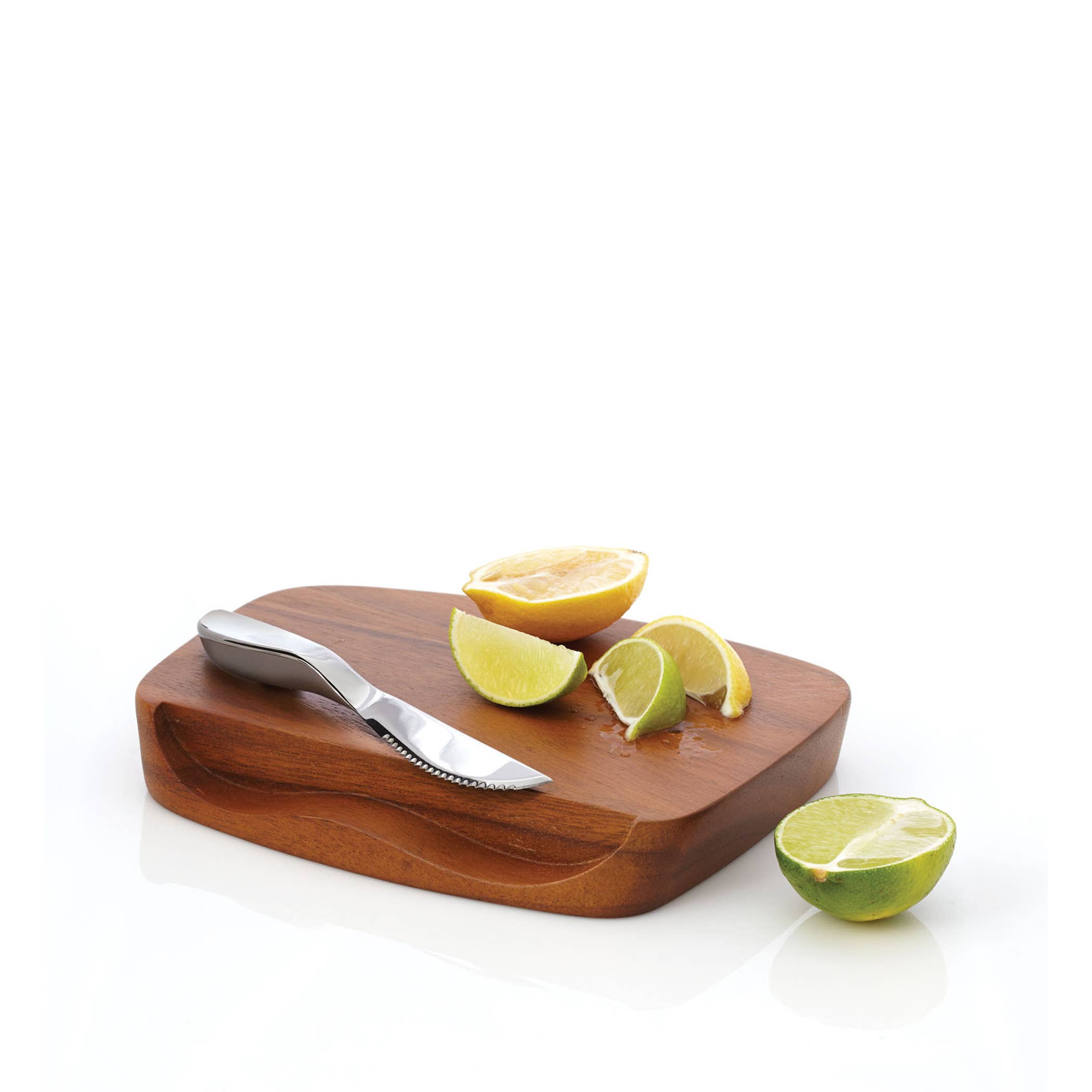 Nambe - Wholesale Cutting Board - Blend Bar Board With Knife1