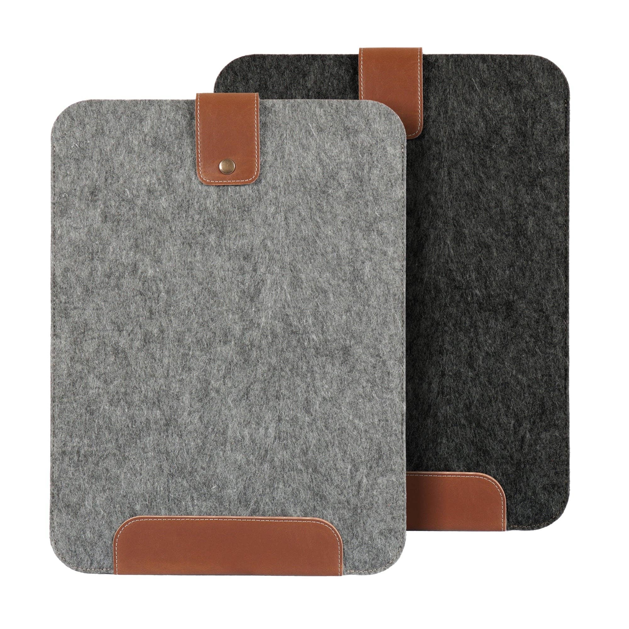 Londo – Engroshandel Taske til bærbar computer/tablet - Unisex – MegaGear Håndlavet Personliggjort Fin Læder- og Fleece Sleeve Taske til MacBook Pro og Air, 16 Tommer, 15 Tommer, 14 Tommer, 13 Tommer & 13,3 Tommer, iPad Pro 12,9-tommer Etui (4. & 3. Gen) Tablets16