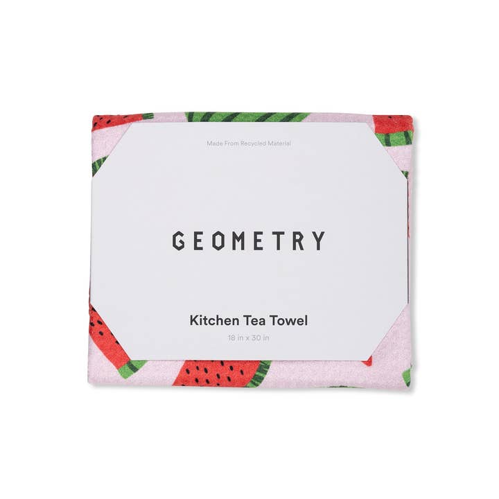 Geometry - Wholesale Tea Towel - Sweet Watermelon