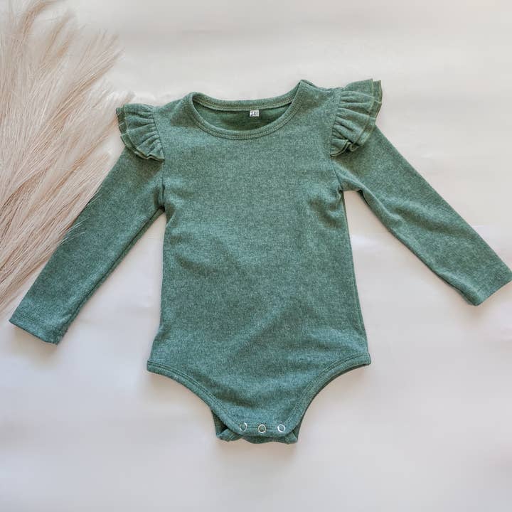 Evergreen Baby Girl Romper for wholesale by Callie May