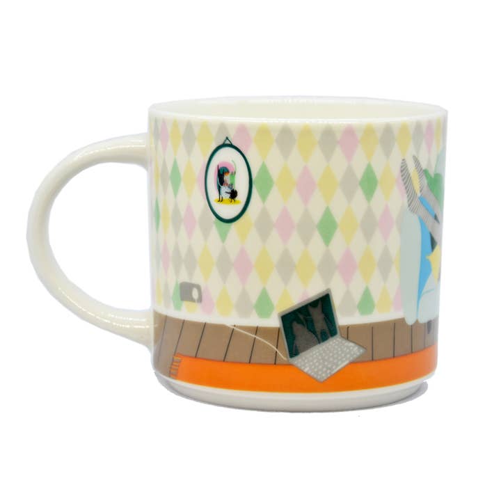 Ruby Ruth Dolls - Wholesale Coffee Mug - Illustrated mug5