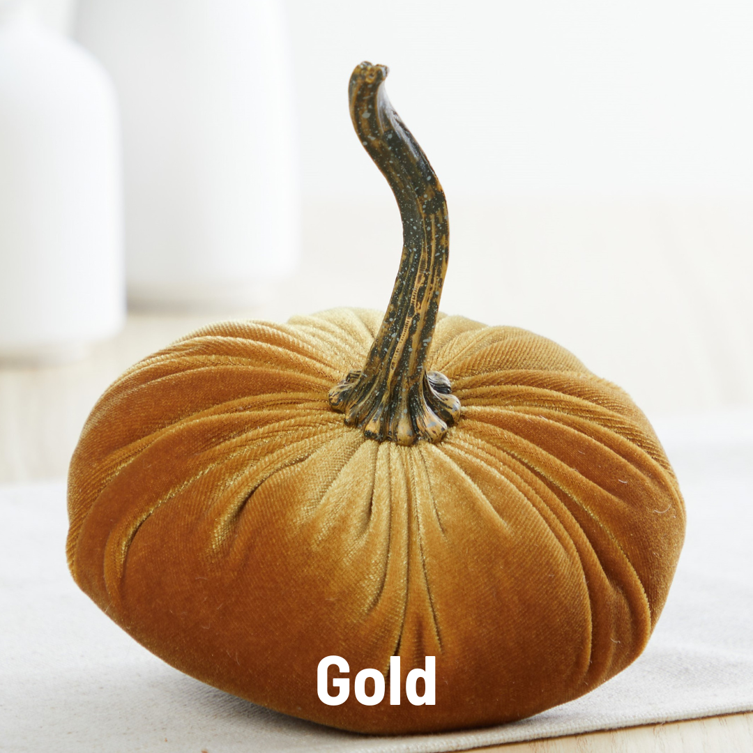 Your Heart's Content - Wholesale Decorative Tabletop Object - Pumpkin Small Velvet, Valentine's mantel, Autumn table, Gift3