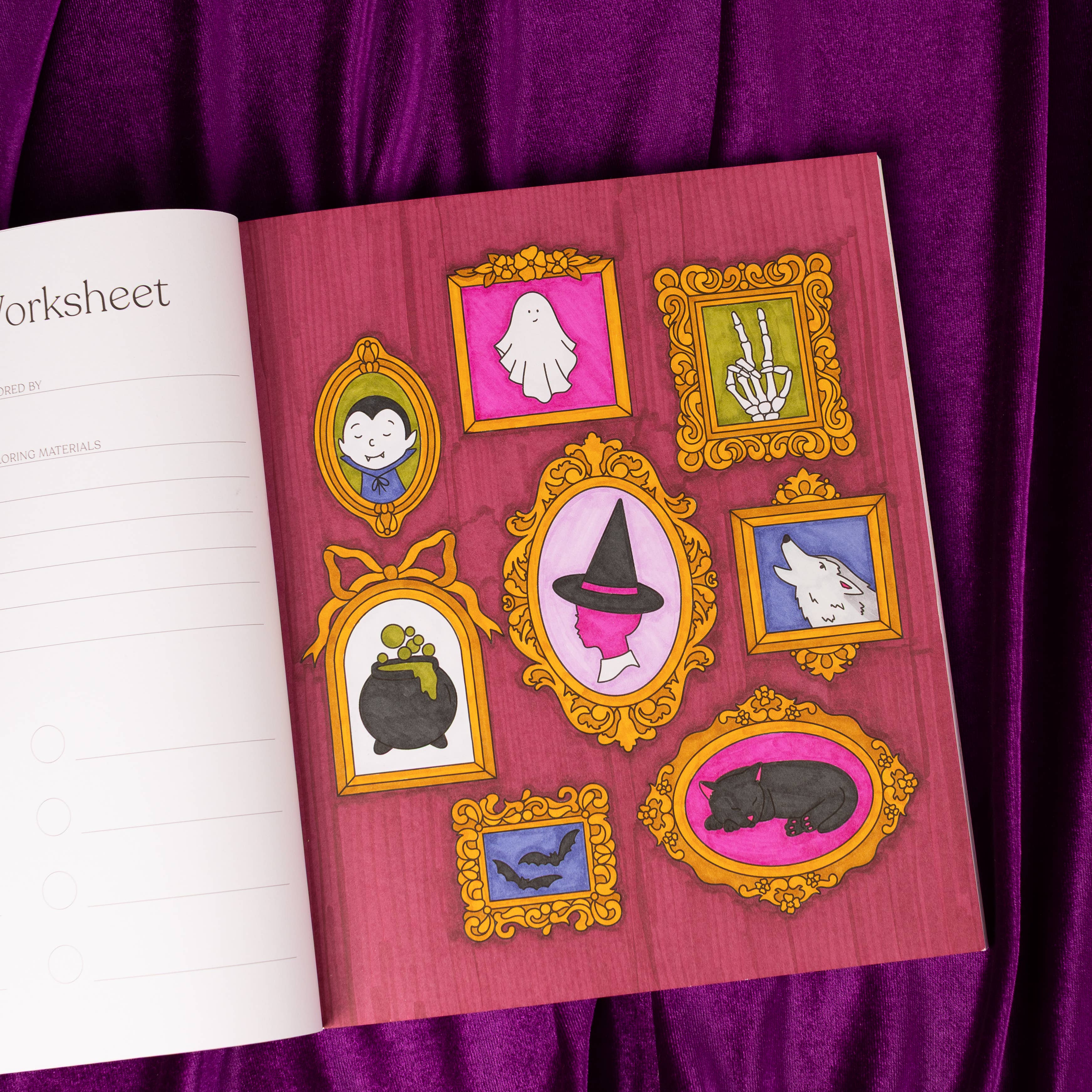 Elyse Breanne Design - Wholesale Coloring & Activity Book - Adult - Sweet & Spooky Coloring Book2