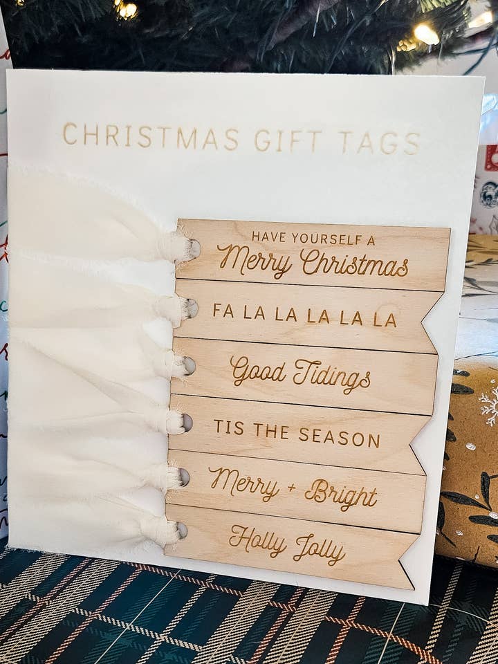 Christmas Gift Tags for wholesale by Salt + Birch