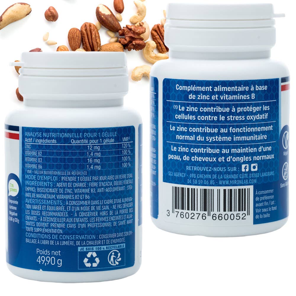 MIRONLAB - Wholesale Oral Supplement/Vitamin - Zinc Bisglycinate5