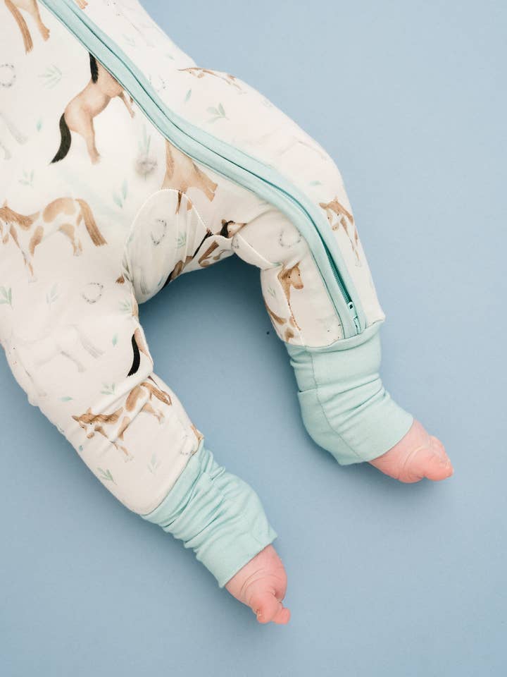 Little One Shop - Wholesale Clothing Set - Baby - Prairie Gallop Bamboo Sleeper