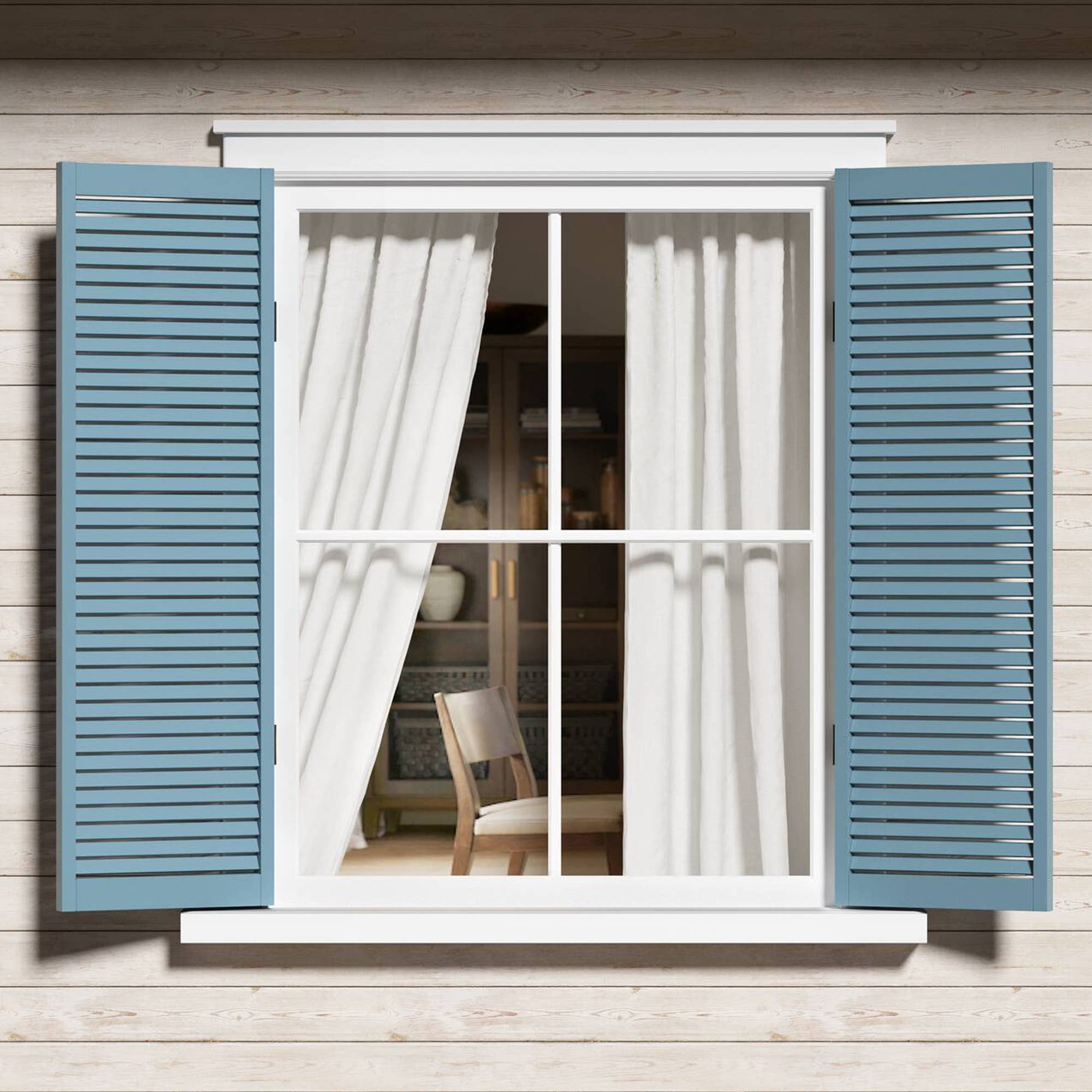 Olliix - Wholesale Curtain - Semi-Transparent White Light Filtering Privacy Curtain Pair12