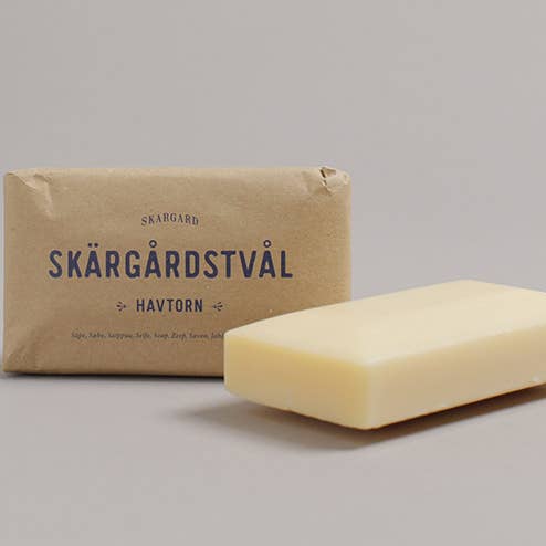 Skärgårdstvål Havtorn Seifenriegel 180 g (Seabuckthorne) für den Großhandel von Skargard