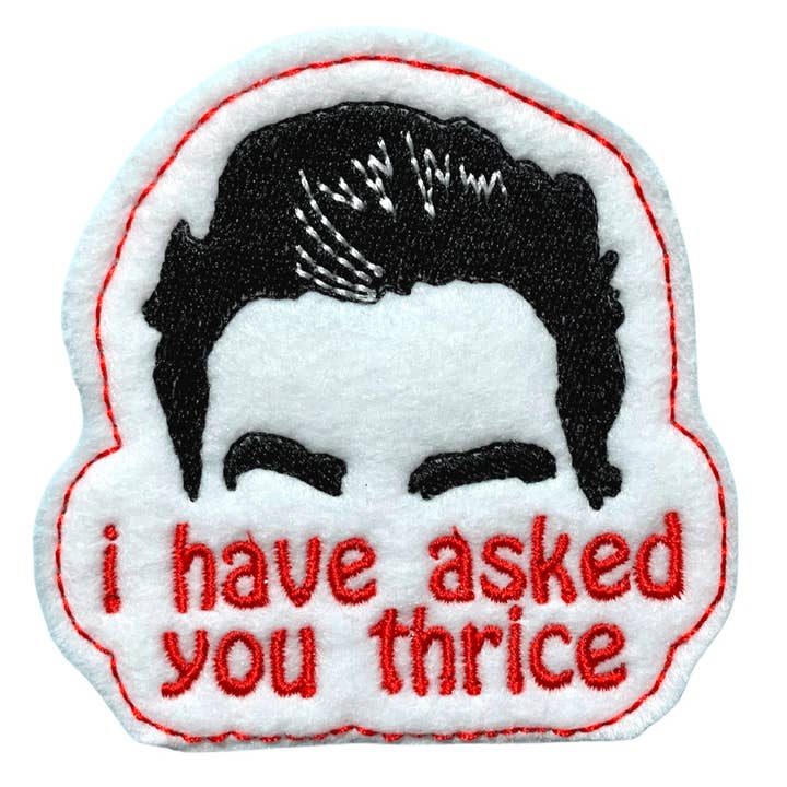 Ich habe dich dreimal gefragt Magnet/Schitts Creek/David Rose für den Großhandel von The Little Nest