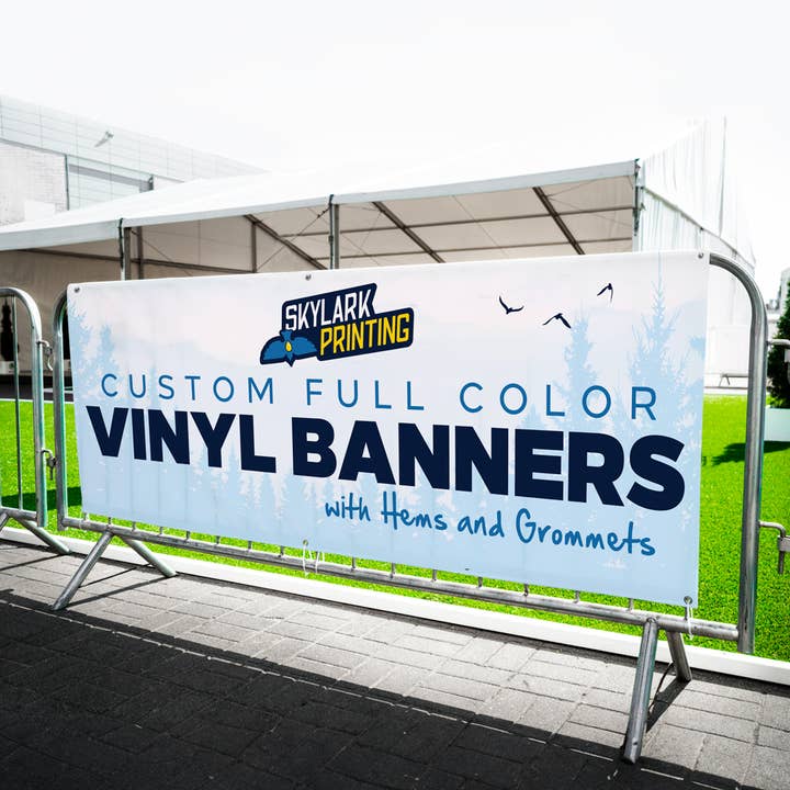 Skylark Printing - Wholesale Banner - Custom Full Color 13oz Vinyl Banner0