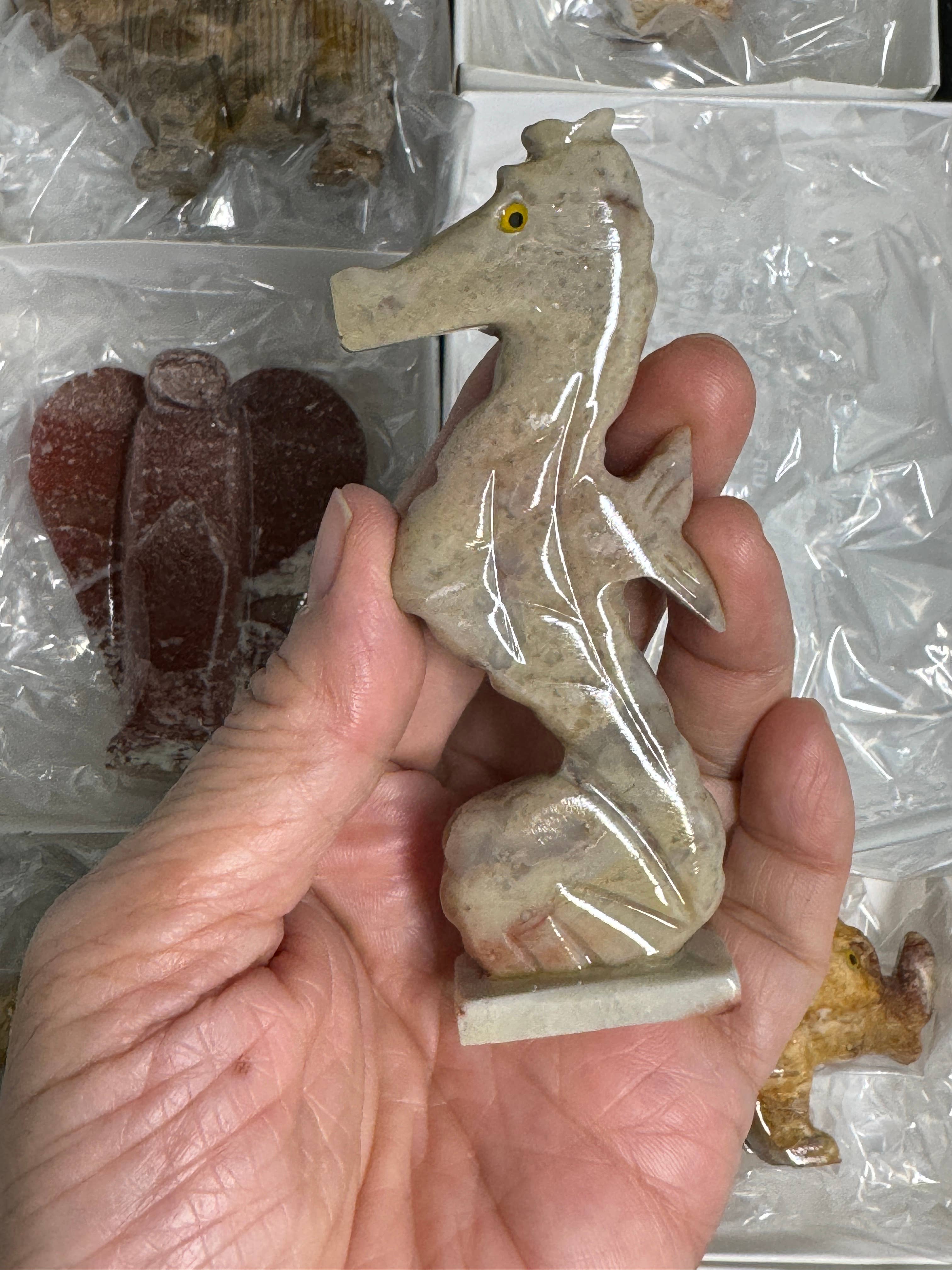 The 7 Directions - Wholesale Decorative Figurine - 9 pc flat animal carvings FT84 Lions angels and more11