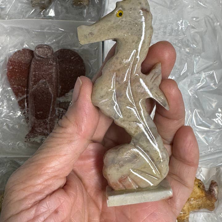 The 7 Directions - Wholesale Decorative Figurine - 9 pc flat animal carvings FT84 Lions angels and more11