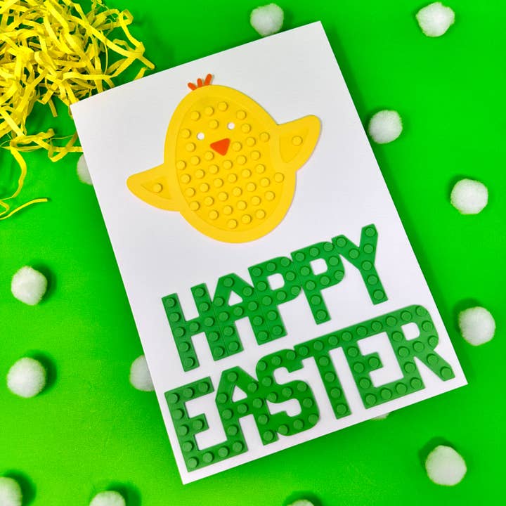 Tarjeta de Pascua con forma de pollo para venta al por mayor de Made Happy Gifts