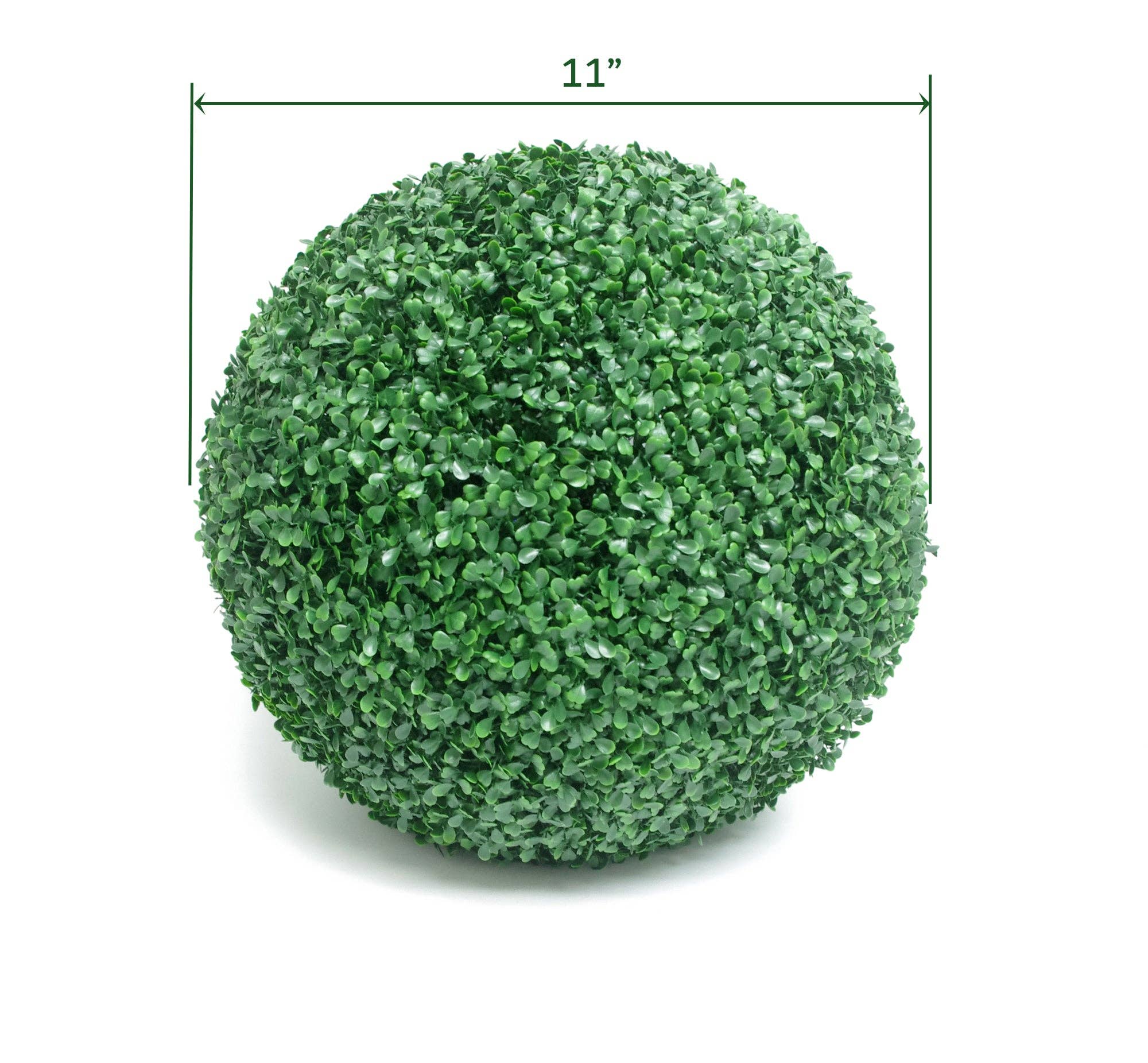 ES Essentials - Wholesale Artificial Plant - Artificial Boxwood Topiary Ball UV Resistant 11"3