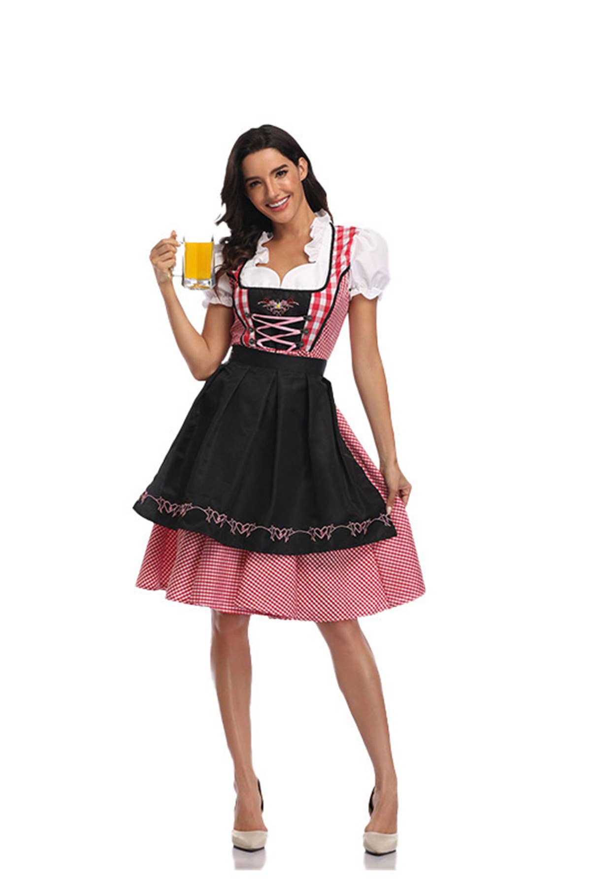 EmberLoom - Wholesale Costume - Women's - Halloween Cosplay Oktoberfest Maid Costume18