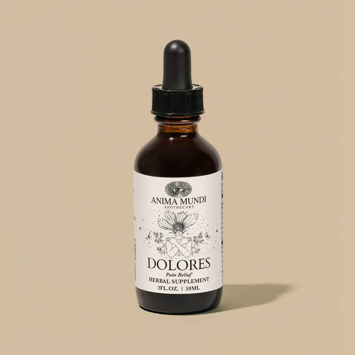 Anima Mundi Apothecary - Wholesale Tincture - DOLORES Tonic | Muscular Comfort + Nerve Support*