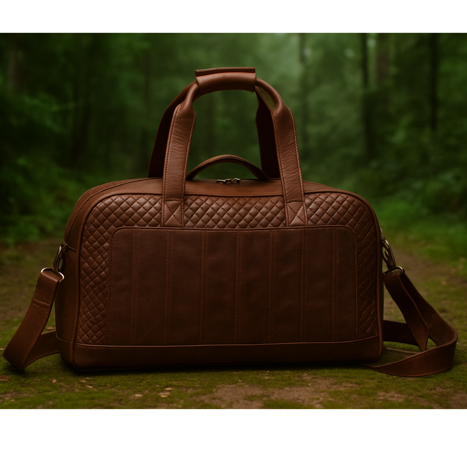 Hides - Wholesale Weekender Bag - Men's - Woven Leather Weekender Duffel Bag19