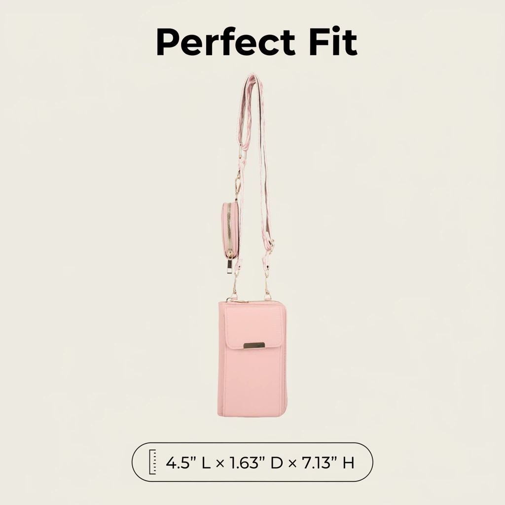 KAYLA+AVA – wholesale Phone wallet – women's – PATTY CELLPHONE CROSSBODY / WALLET WITH COIN PURSE12