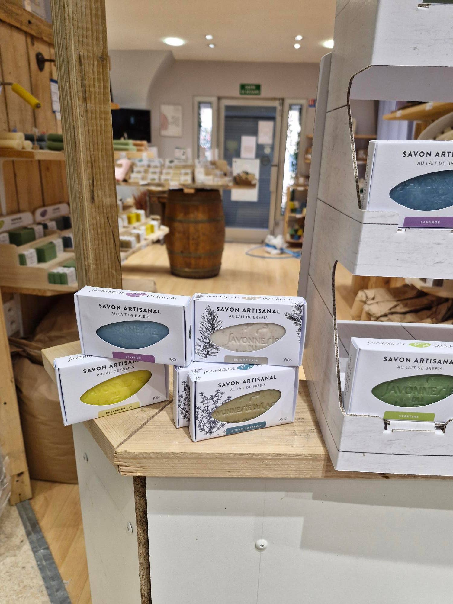 Savonnerie du Larzac - Wholesale Soap Set - Larzac Pack 81 soaps 100g with sheep's milk and butter and2