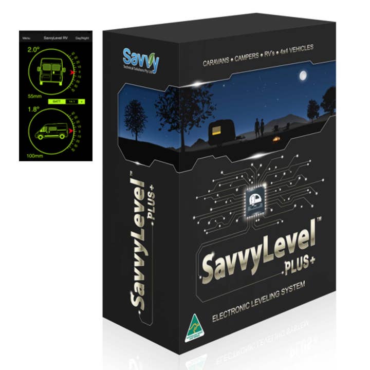 SavvyLevelRV for Motorhomes & Campervans. for wholesale by SavvyLevel
