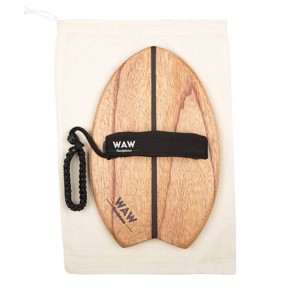 WAW Handplanes - Wholesale Sporting Accessories - Body Surfing Handplane - Beach Accessory - TIMBER-PINSTRIPE2