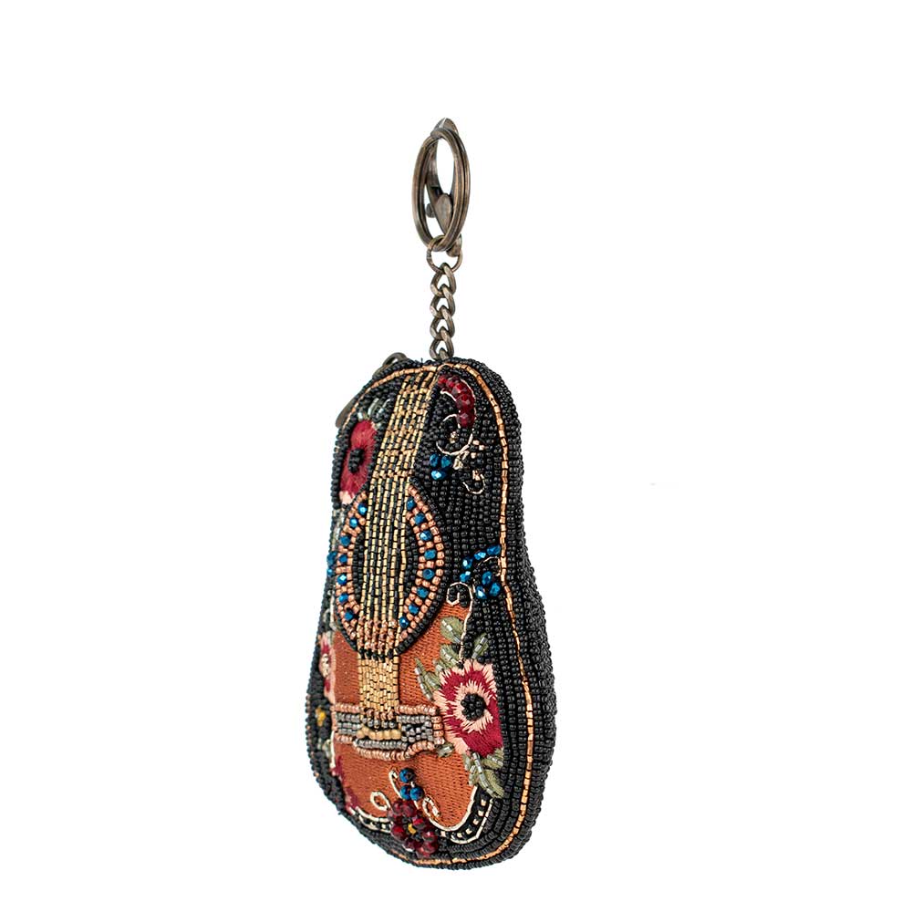 Mary Frances Accessories - Wholesale Coin Purse - Women's - Classical Vibe Beaded Guitar Coin Purse3