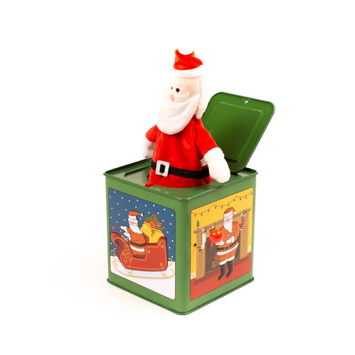 Jack Rabbit Creations - Wholesale Classic Toy - Kids - Santa Christmas Jack in the Box7