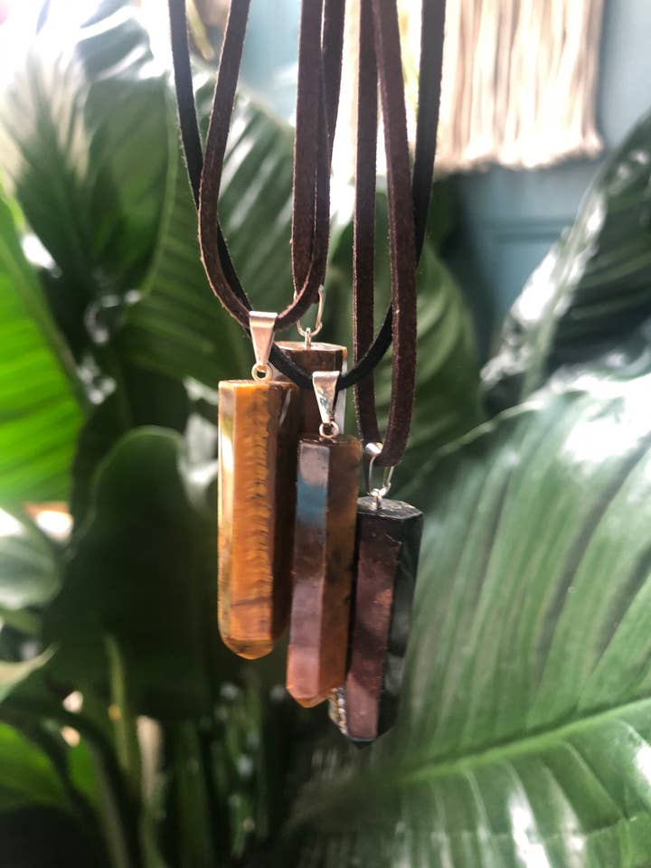 Tigers Eye Necklace for wholesale by Alchemy and the Sea