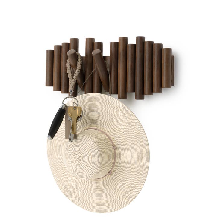 Picket Wall-Mounted Coat Rack Rail Hook for wholesale by Umbra