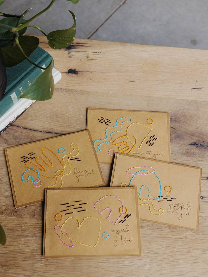 Inspired by You Greeting Cards || Assorted Variety||Set of 4 for wholesale by Rosie's Boutique Haiti