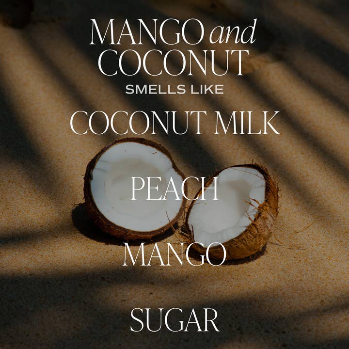 Sweet Water Decor - Wholesale Jar/Filled Candle - Mango and Coconut 9 oz Soy Candle - Home Decor & Gifts2