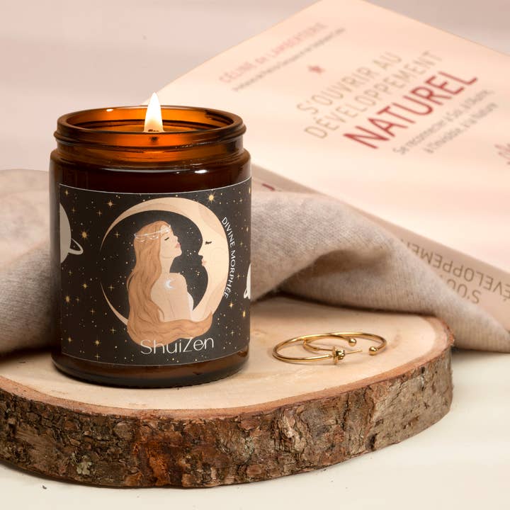 Scented vegetable candle - Divine Morphée for wholesale by ShuiZen