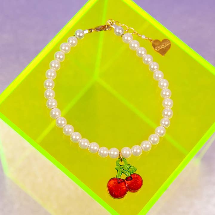 Tobillera Pearl Cherry Delight para venta al por mayor de VidaKush