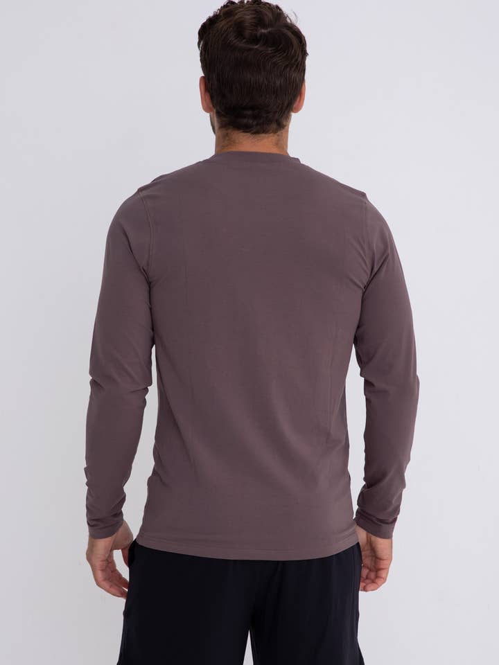 Mono B - Wholesale T-Shirt - Men's - Pima Cotton Blend Long Sleeve