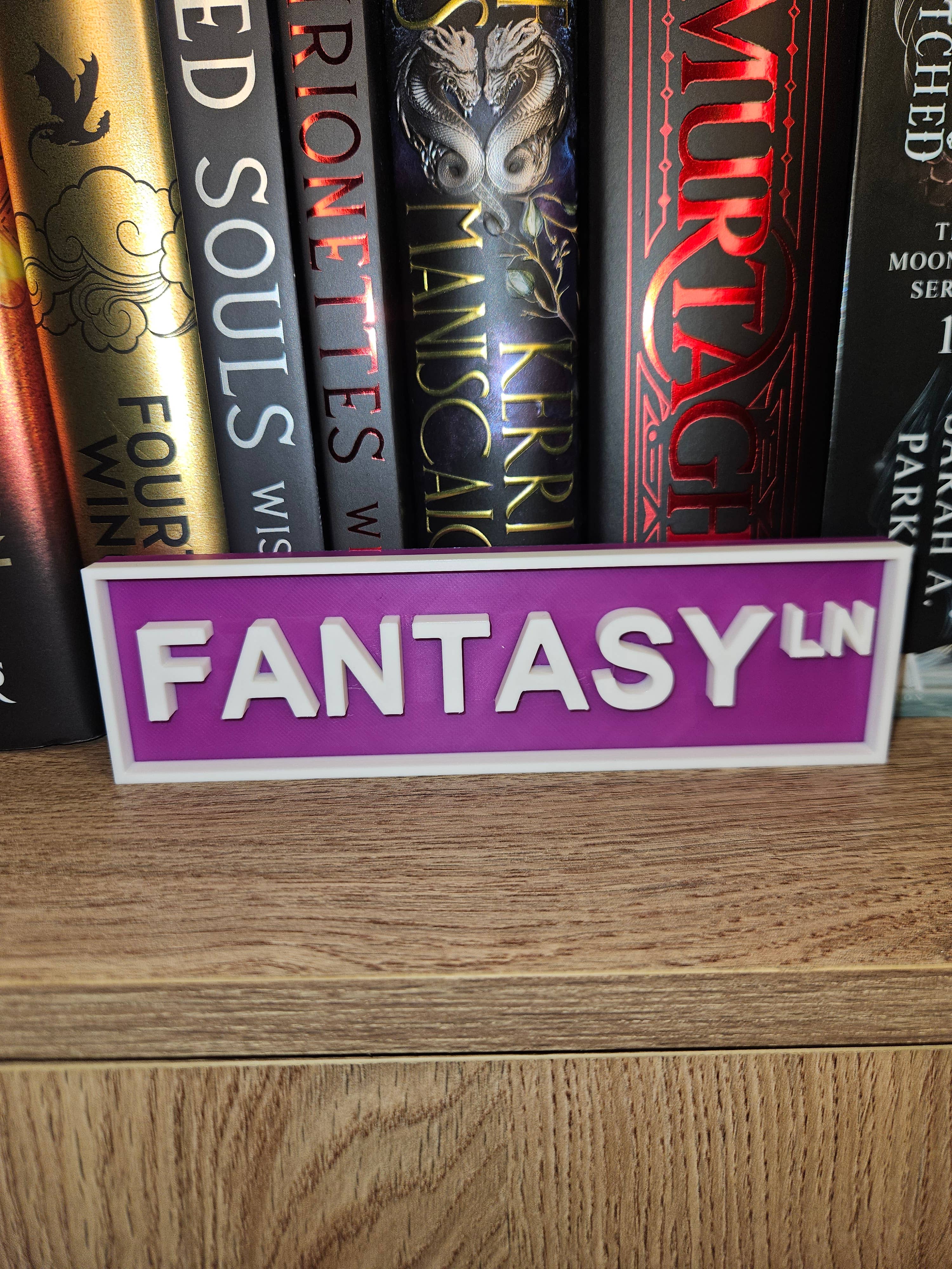 BNC CREATIONS - Wholesale Sign - Library Street Signs-Book Genre Street Signs6