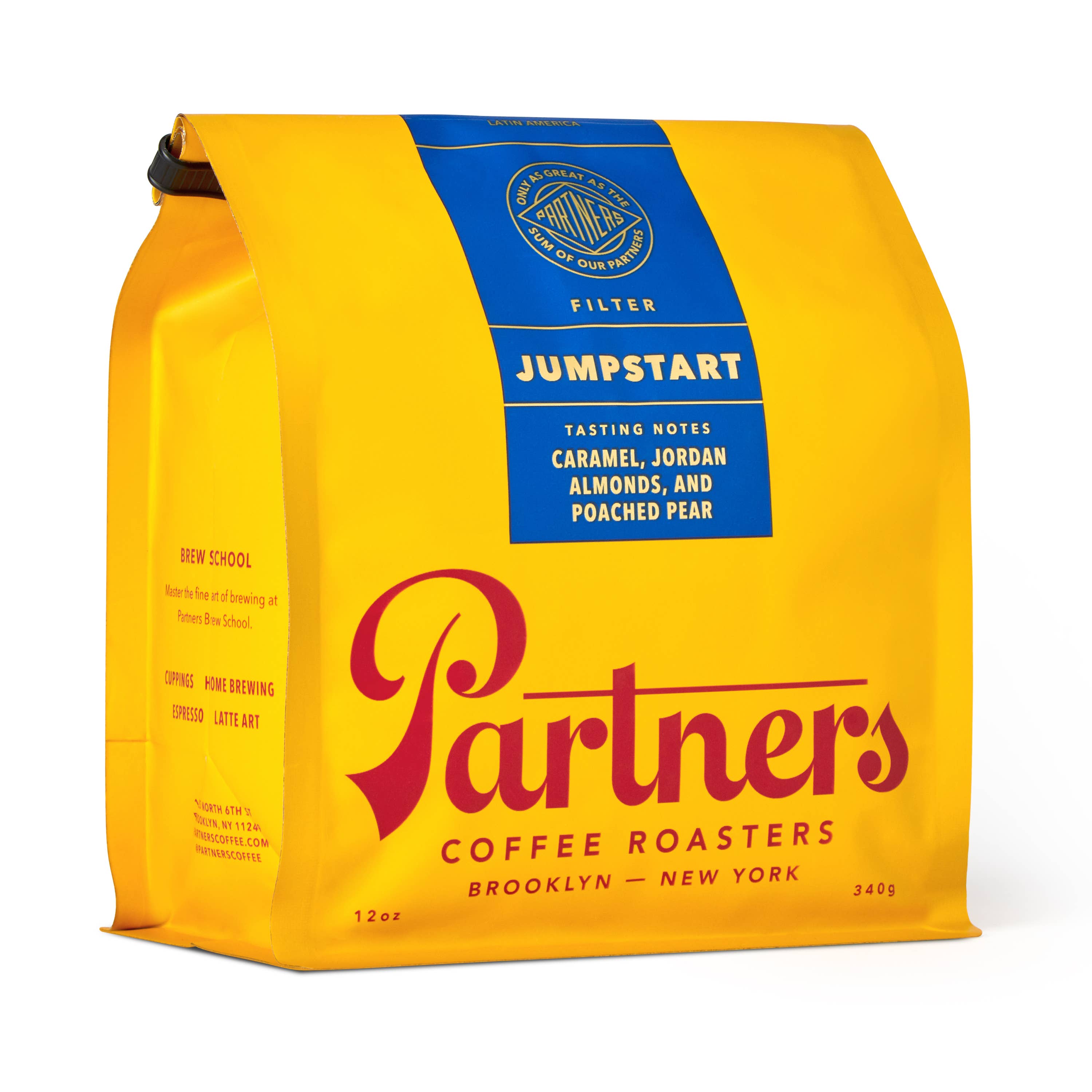 Partners Coffee Roasters - Wholesale Coffee Beans - Jumpstart - 12oz - Whole Bean Coffee1