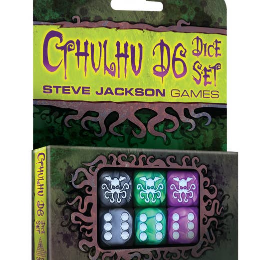 Steve Jackson Games - Wholesale Dice - Cthulhu d6 Dice Set