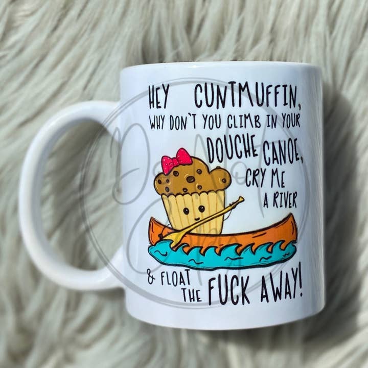 Hey Fotzenmuffin Becher für den Großhandel von Antisocial Designs
