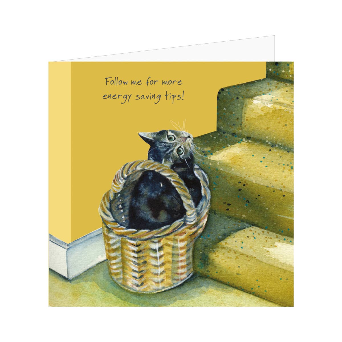 The Little Dog Laughed - Wholesale Everyday Greeting Card - Max the Tabby Cat Greeting Card1