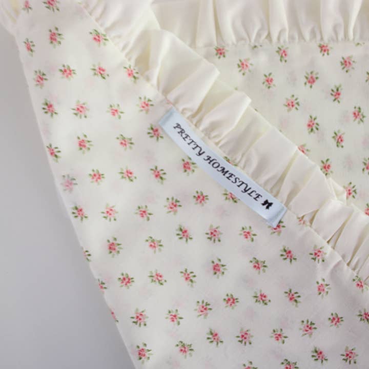 Pretty Homestyle - Wholesale Placemat - Ruffle Placemats tiny rose (Set of two)3