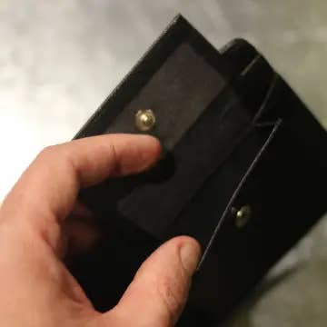 Kutuleras - Wholesale Wallet - Unisex - Black wallet skull2