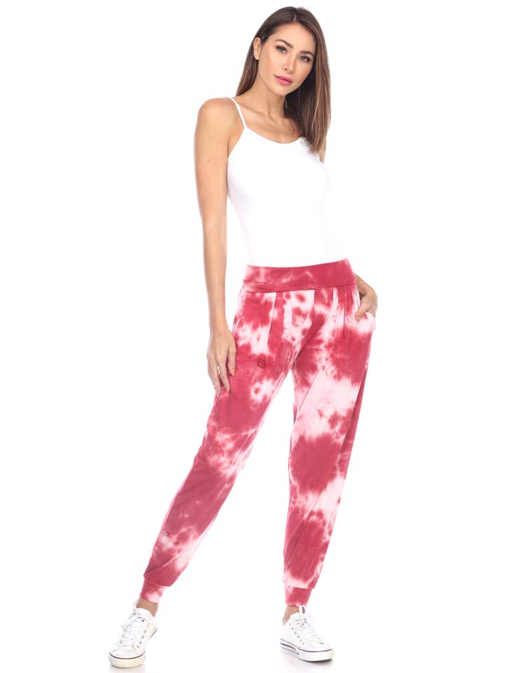 WHITE MARK - Vendita all'ingrosso Pantalone - Donna - PANTALONI HAREM TIE DYE12