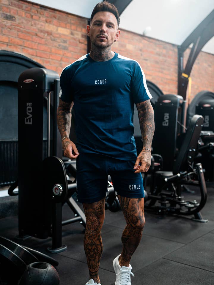 Cerus Navy Alexander T-Shirt for wholesale by Cerus Clothing