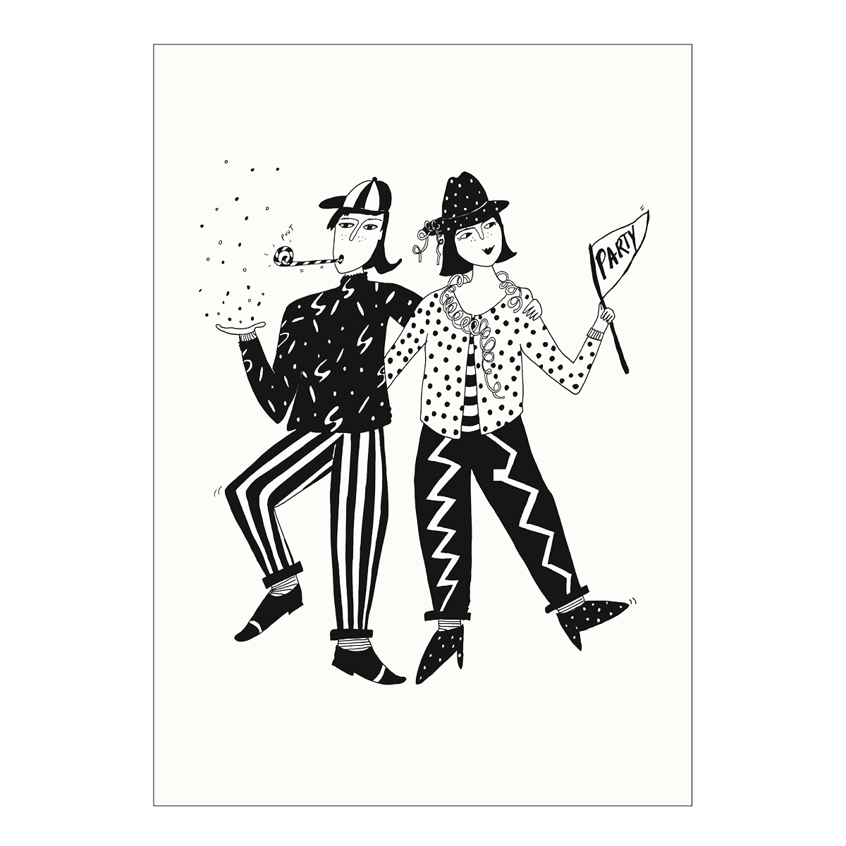 helen b - Wholesale Postcard - post card party lovers0