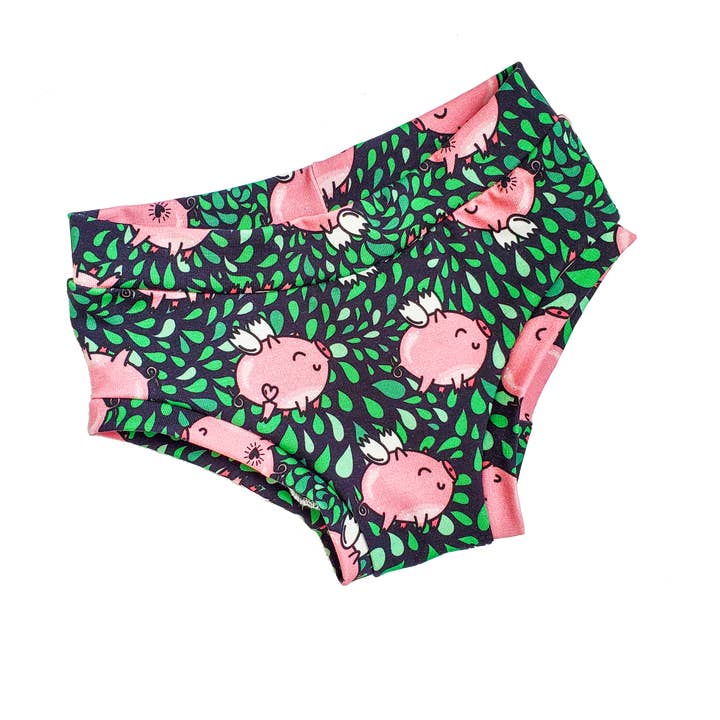 Mutandine Pig per la vendita all'ingrosso da parte di Moondies Kids