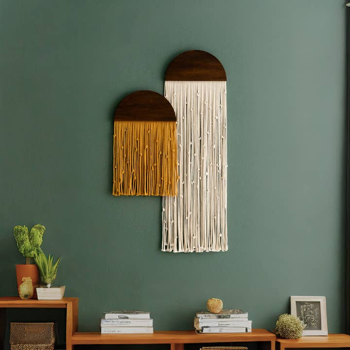 MinhandBros - Wholesale Wall art set - Macrame Wall Hanging for Farmhouse Style Home Decor V454