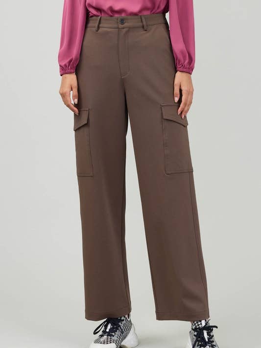 Pantaloni a Vita Alta a Gamba Larga a Lunghezza Intera per la vendita all'ingrosso da parte di Current Air