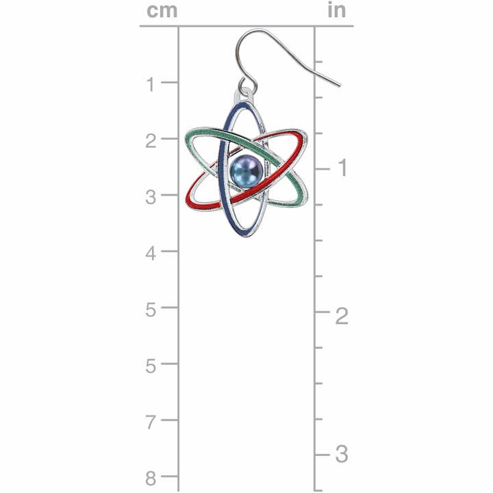 David Howell and Company - Wholesale Dangle Earrings - Atoms Earrings, MADE in USA2