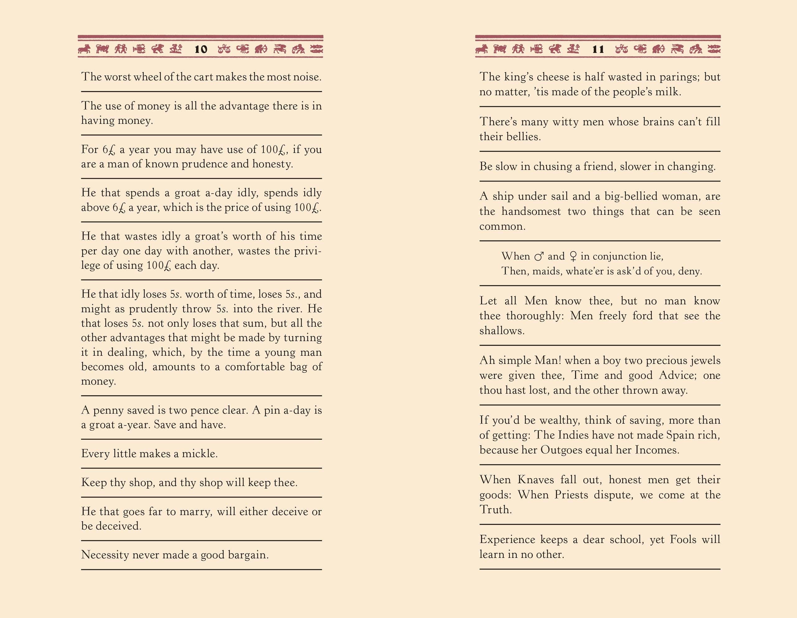 Peter Pauper Press - Wholesale Reference Book - Poor Richard's Almanack4